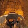 Иерусалим. Тоннель под западной стеной Храмовой Горы. Спуск к раскопкам западного туннеля и мегалитической кладке..