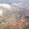 Поездка в Израиль 2014: Вид из иллюминатора самолета