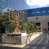 Поездка в Израиль 2014: Менора в аэропорту Тель-Авива